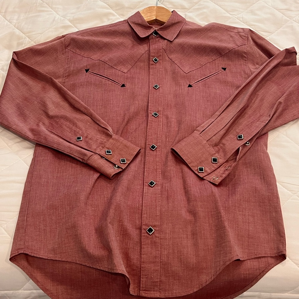 VINTAGE Chad Cox Ladies Western Dress Shirt SZ XS
